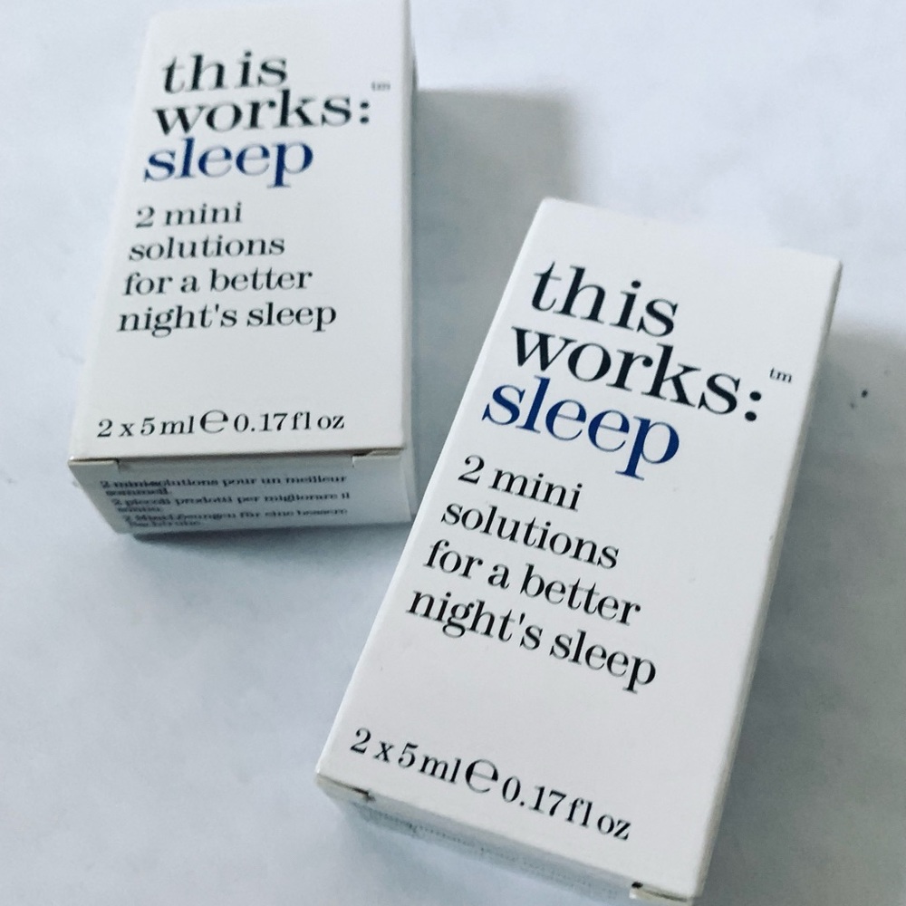 2 - THISWORKS Deep Calm Pillow Spray .17 Oz and Breathe In .17 Oz New Sealed